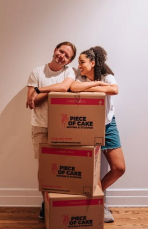 NYC apartment, moving boxes